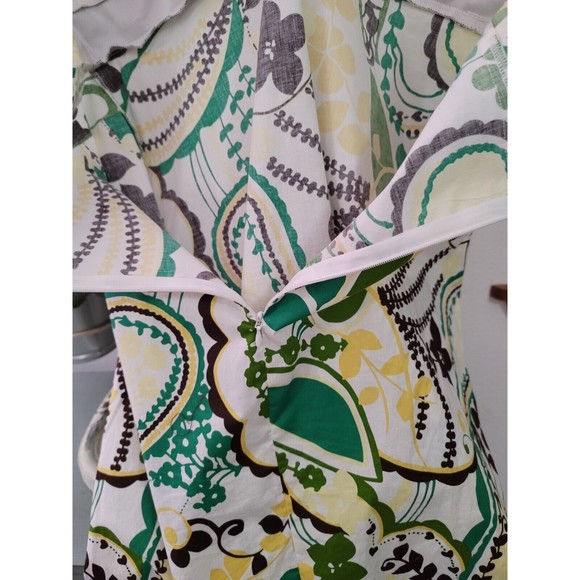 Speechless Floral Paisley Halter Tie Back with Zipper Flare Dress Junior Size 13 - Picture 11 of 15